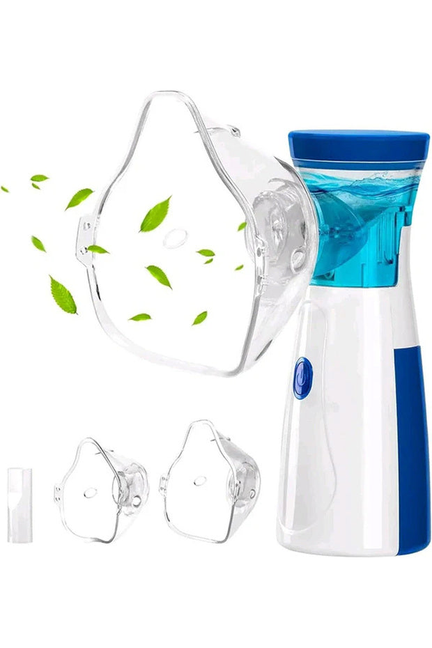 Şarjlı Mesh Nebulizatör Maske ve Ağızlık Hediyeli