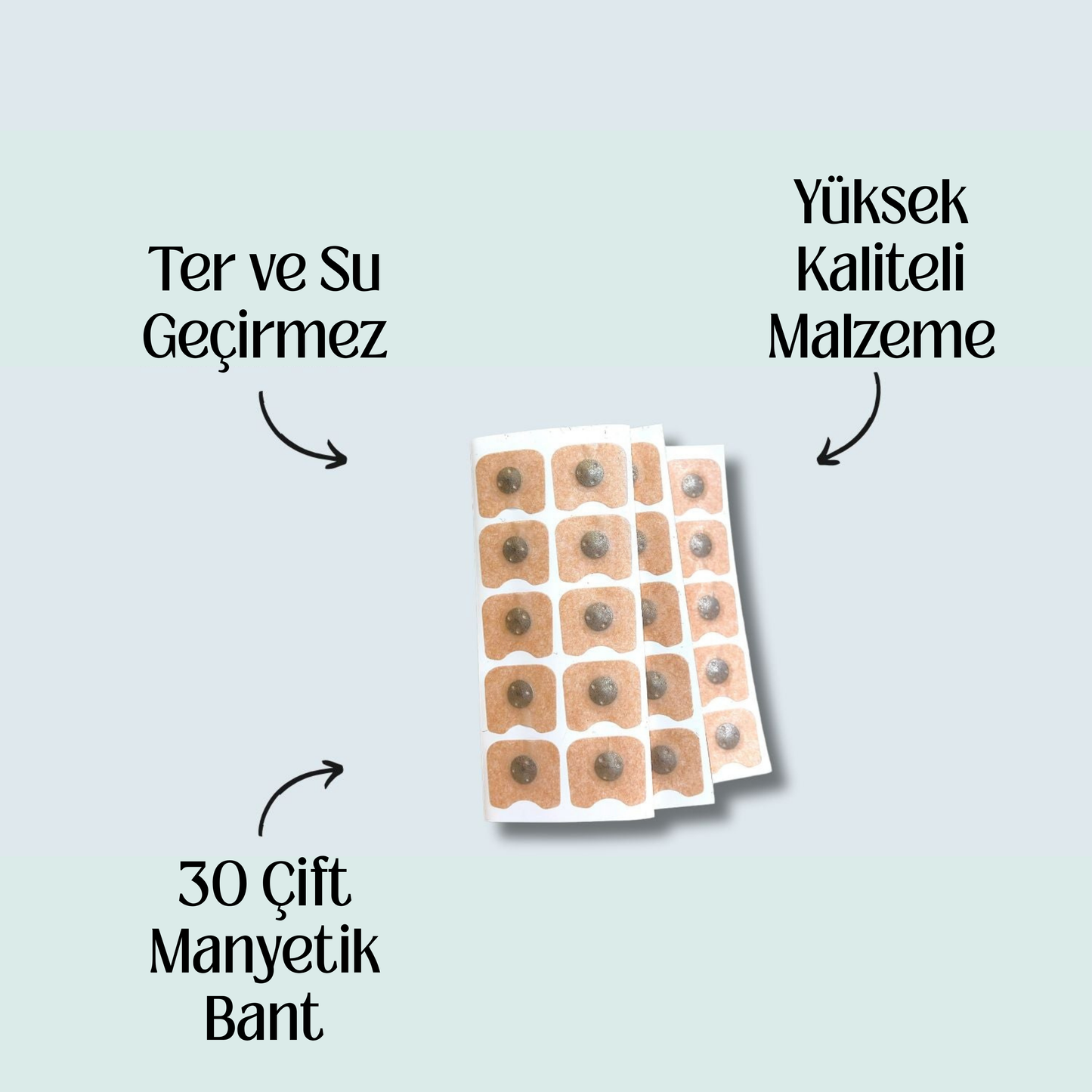 15 Adet Yedek Burun Bandı