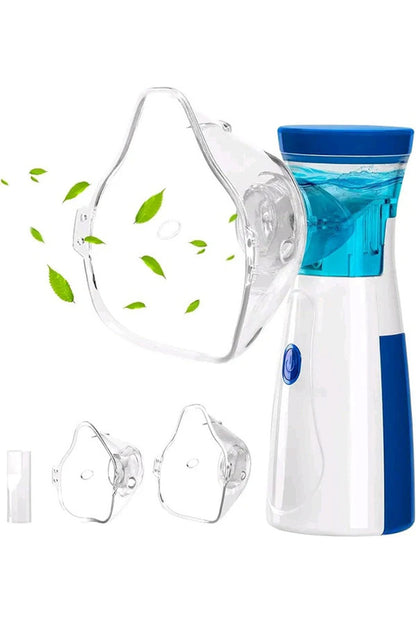 Şarjlı Mesh Nebulizatör Maske ve Ağızlık Hediyeli